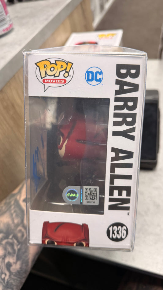 Barry Allen signed by Ezra Miller
