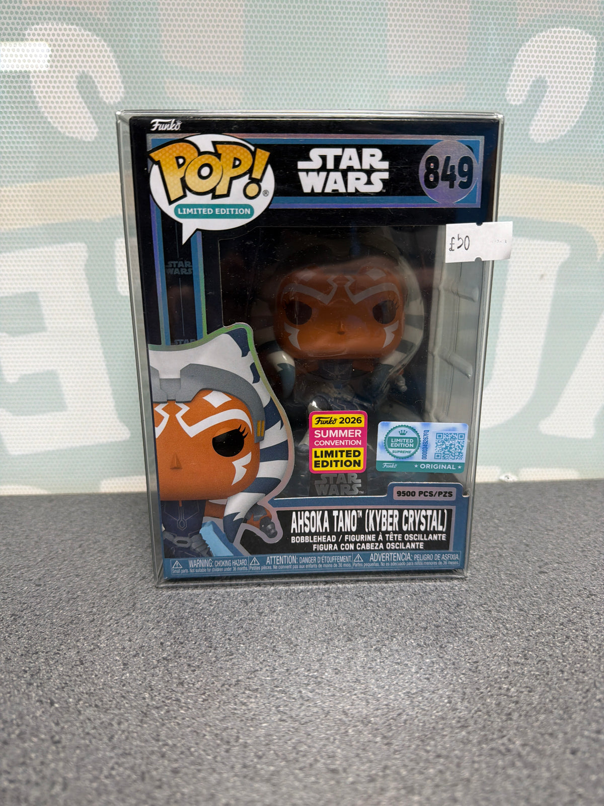 Ahsoka Tano (Kyber Crystal) Funko Pop! #849 – LE 9500