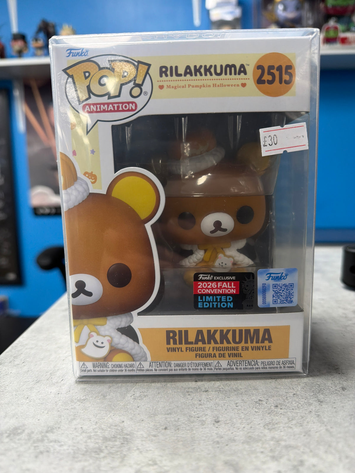Rilakkuma with Pumpkin Funko Pop! #2515