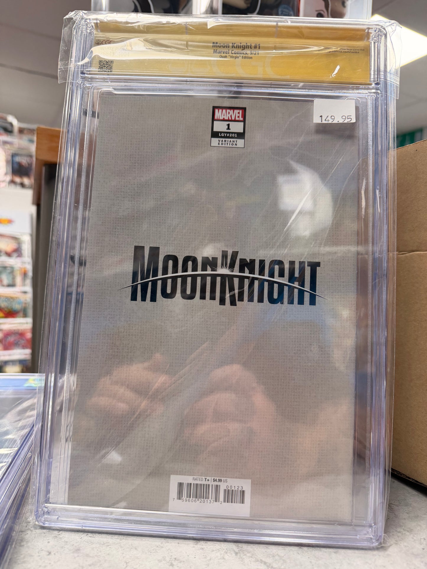 CGC SS 9.8 Moon Knight #1 Signed and Sketched