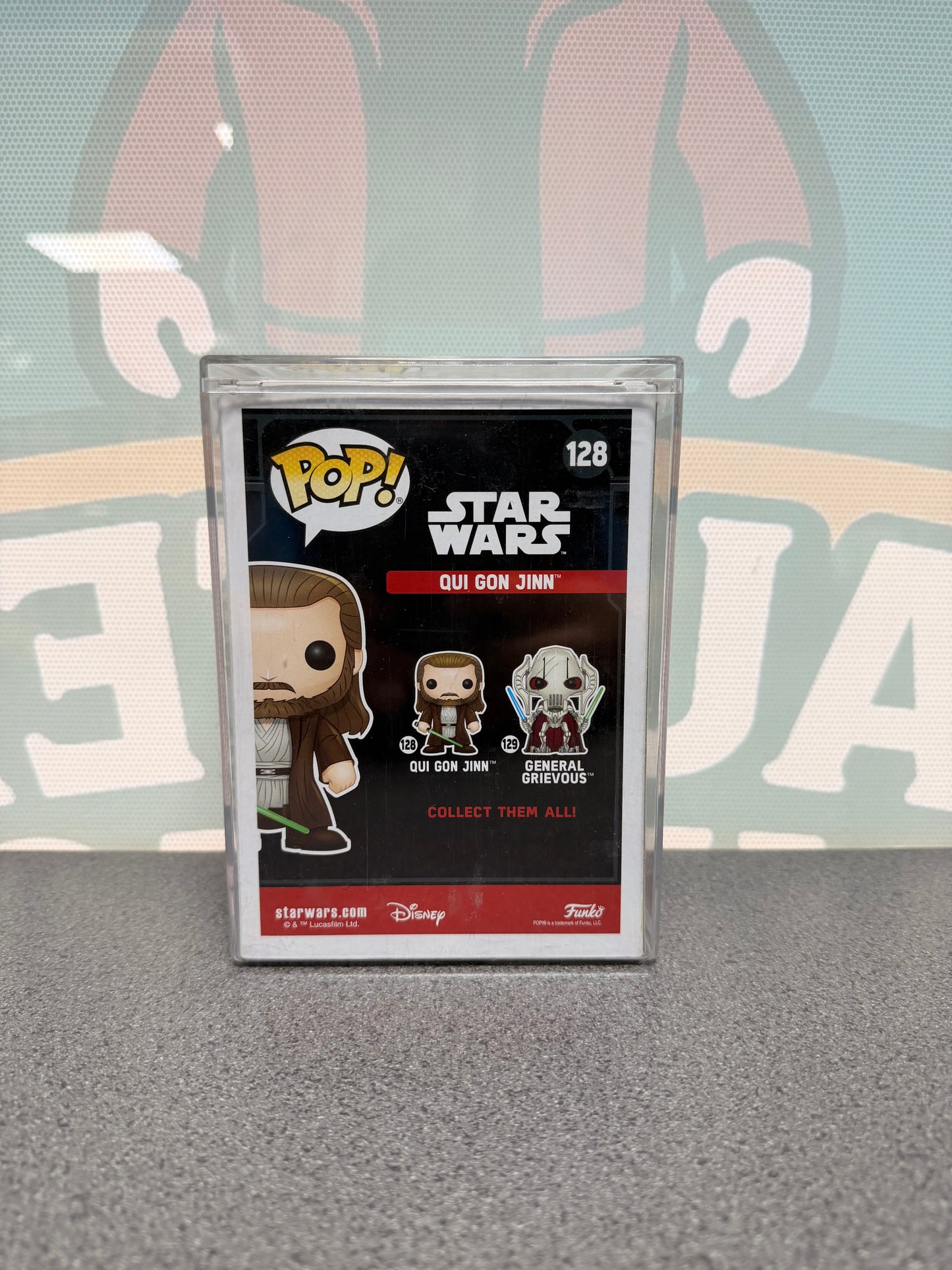Qui-Gon Jinn Funko Pop! #128 – Star Wars – NYCC 2000-Piece Exclusive