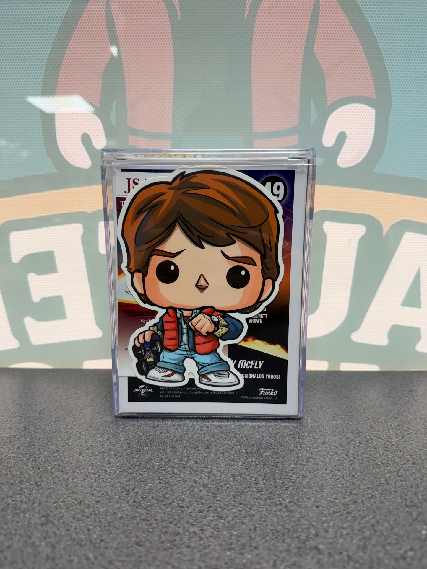Signed Marty McFly Funko Pop! #49 – JSA