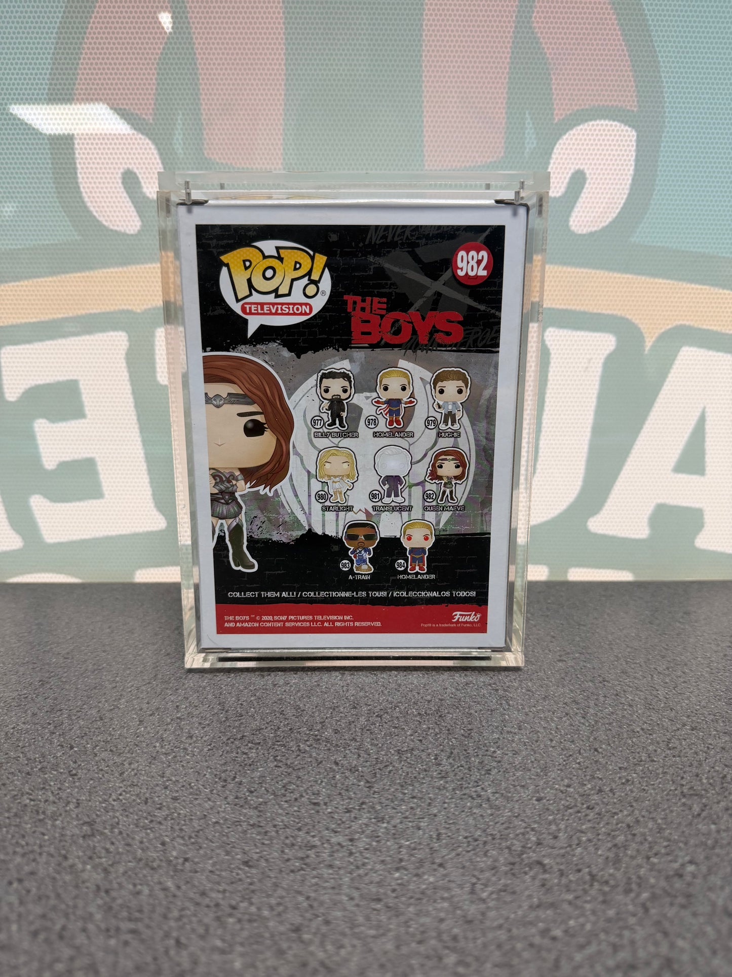 Dominique McElligott Signed Queen Maeve Funko Pop! #982 – The Boys