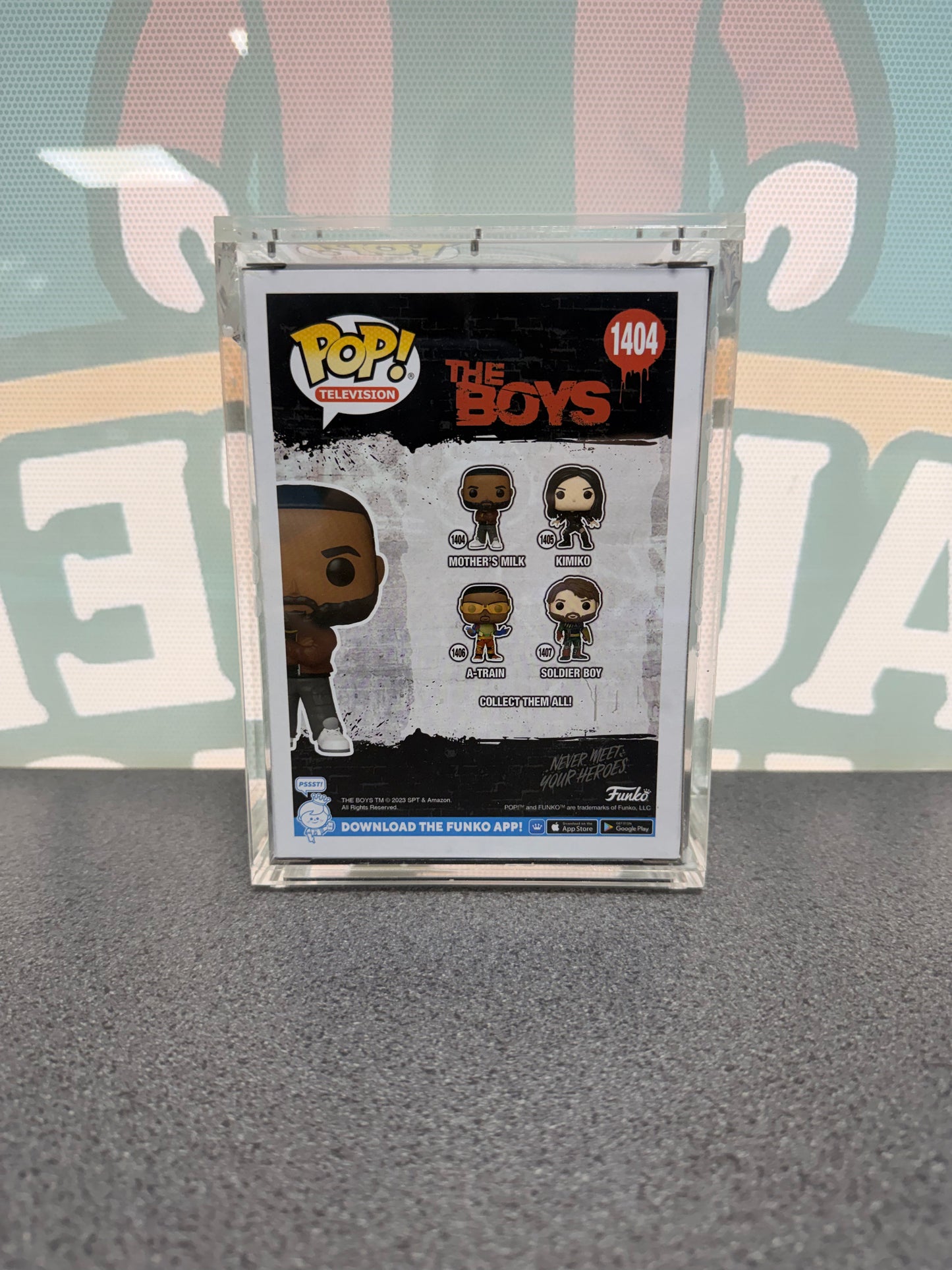 Laz Alonso Signed Mother’s Milk Funko Pop! #1404 – The Boys