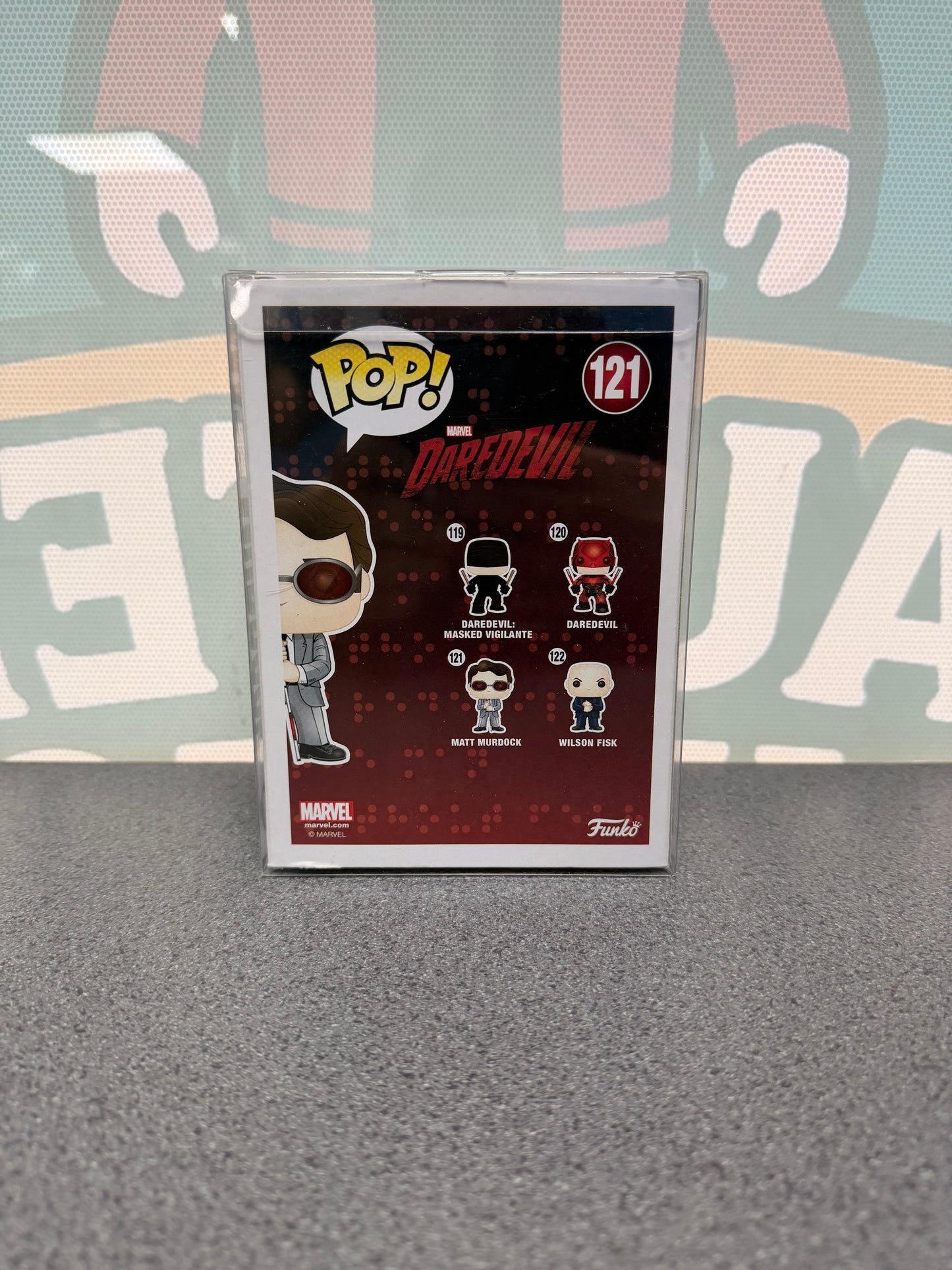 Charlie Cox Signed Matt Murdock Funko Pop! #121 – Daredevil