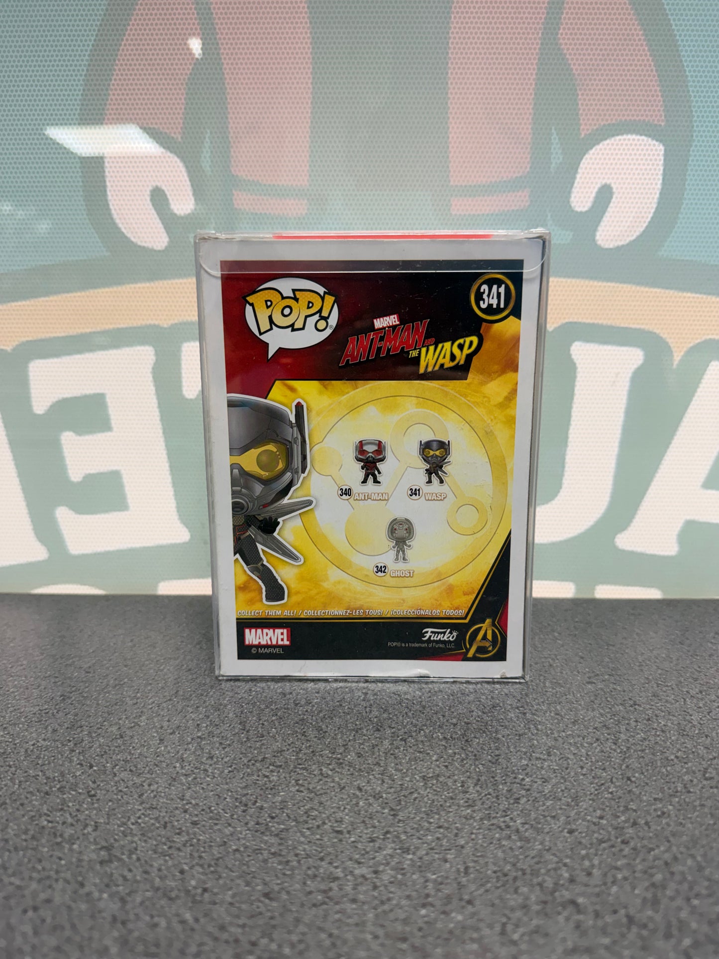 Evangeline Lilly Signed Wasp Funko Pop! #341 – Ant-Man and the Wasp