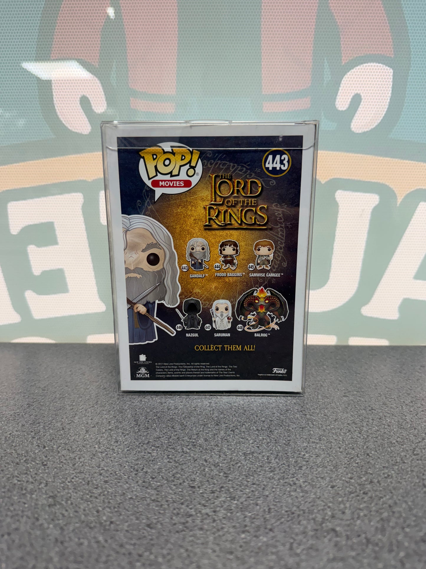 Rick Porras Signed Gandalf Funko Pop! #443