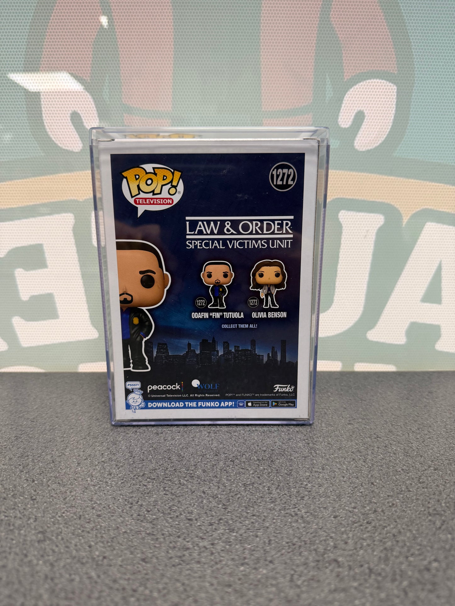 Ice-T Signed Odafin “Fin” Tutuola Funko Pop! #1272 – Law & Order: SVU