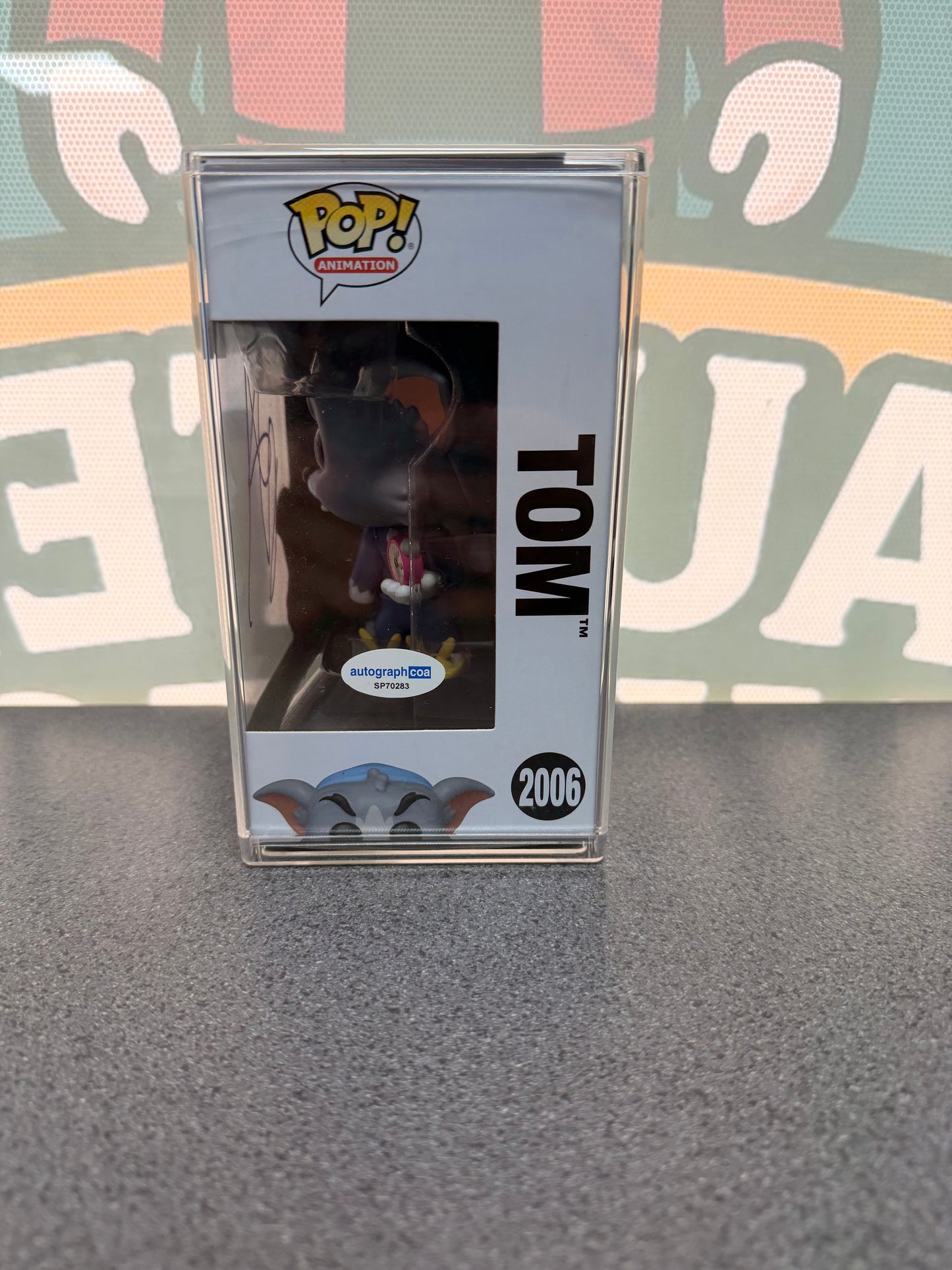 Richard Kind Signed Tom Funko Pop! #2006 – Tom and Jerry – ACOA