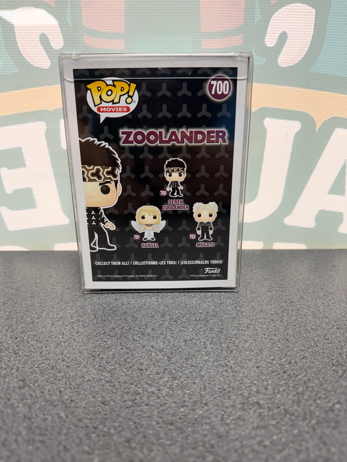 Ben Stiller Signed Derek Zoolander Funko Pop! #700 – ACOA Authenticated