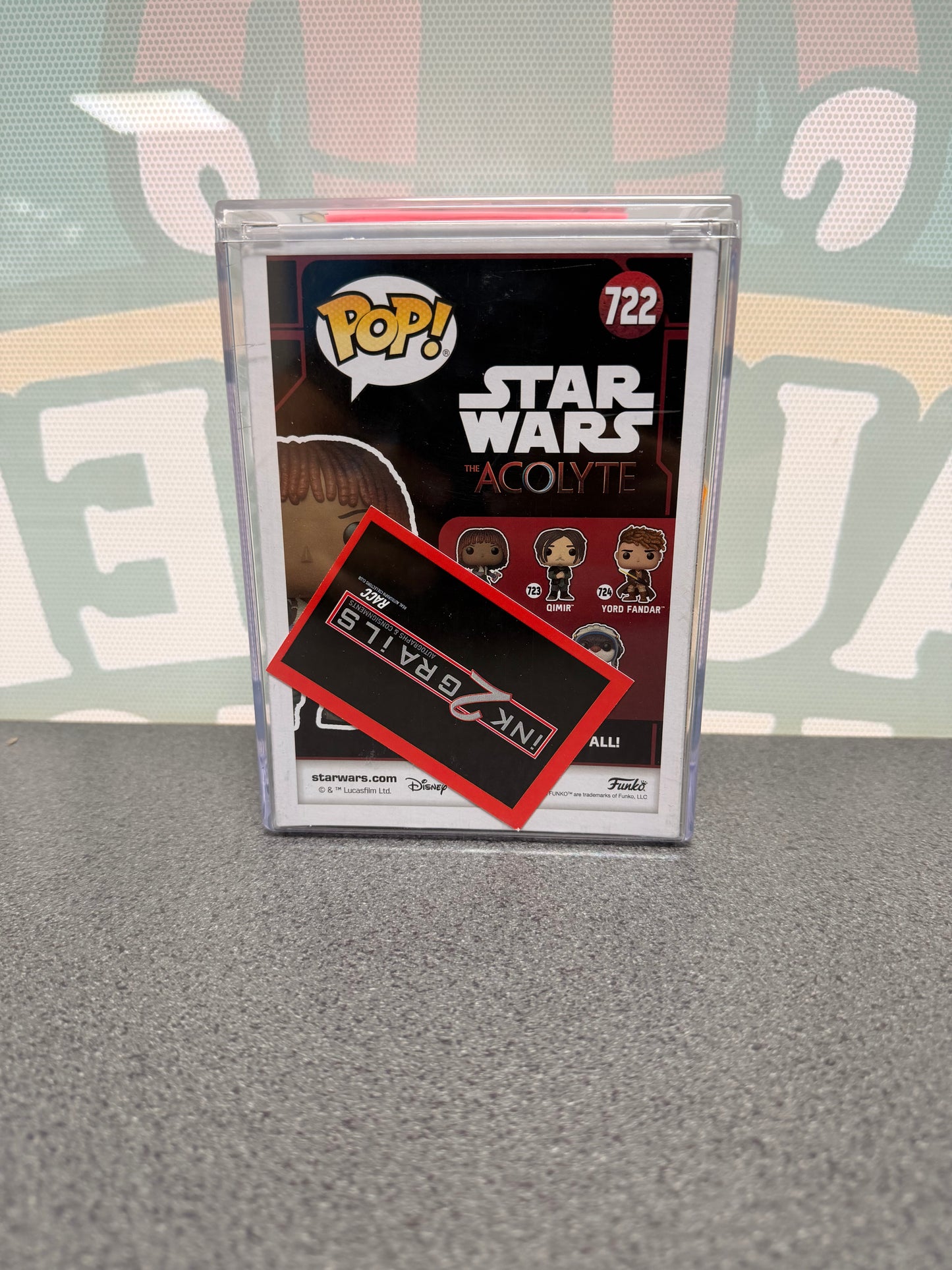 Amandla Stenberg Signed Osha Aniseya Funko Pop! #722 – Star Wars – SWAU