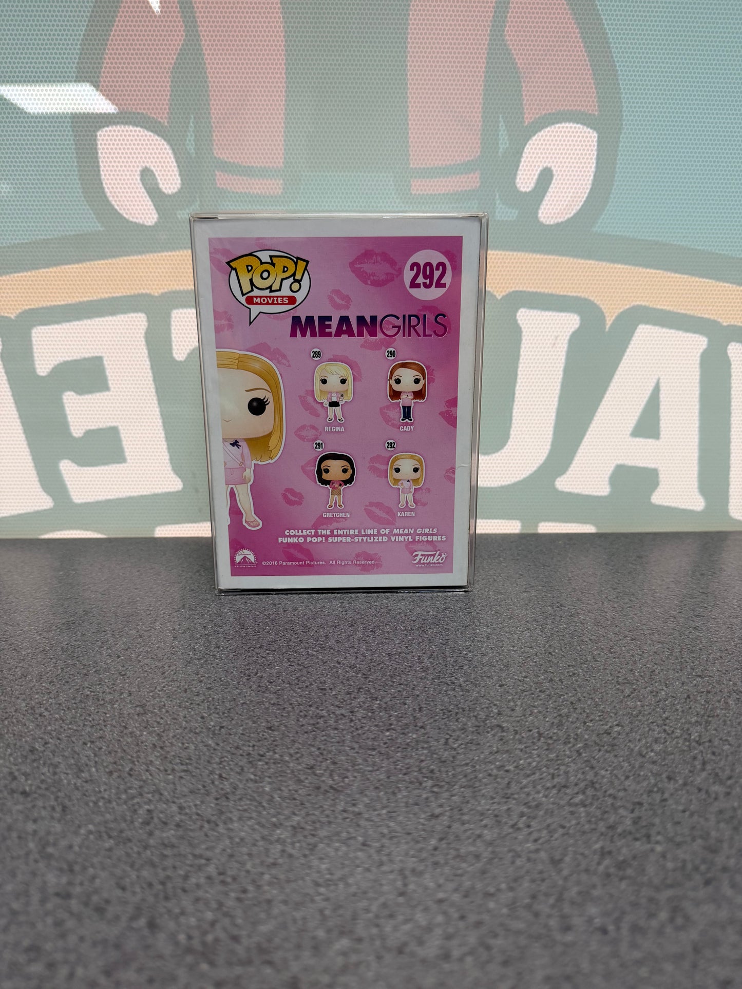 Karen Funko Pop! #292 – back of box