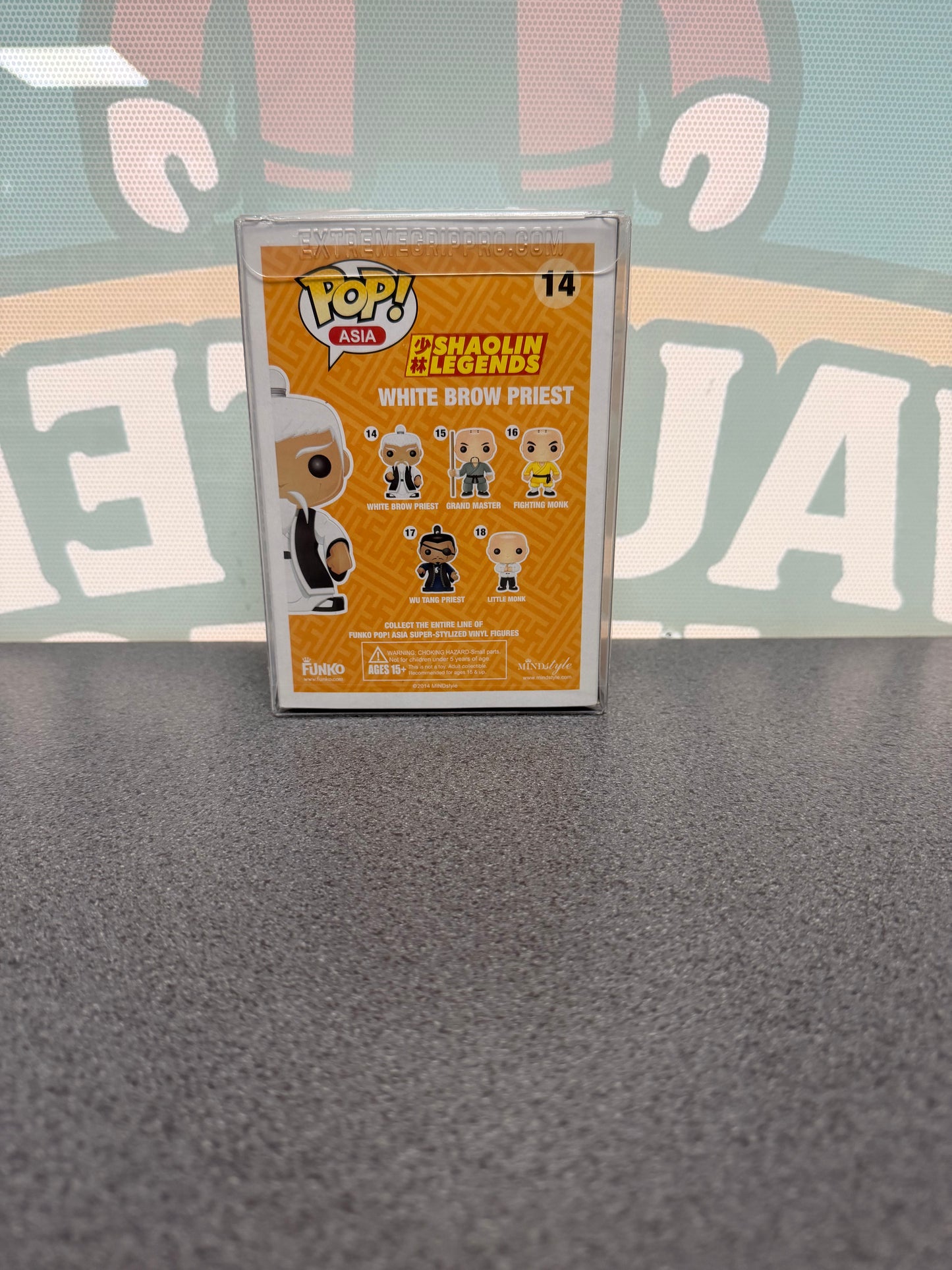 White Brow Priest #14 Funko Pop! Asia – Shaolin Legends