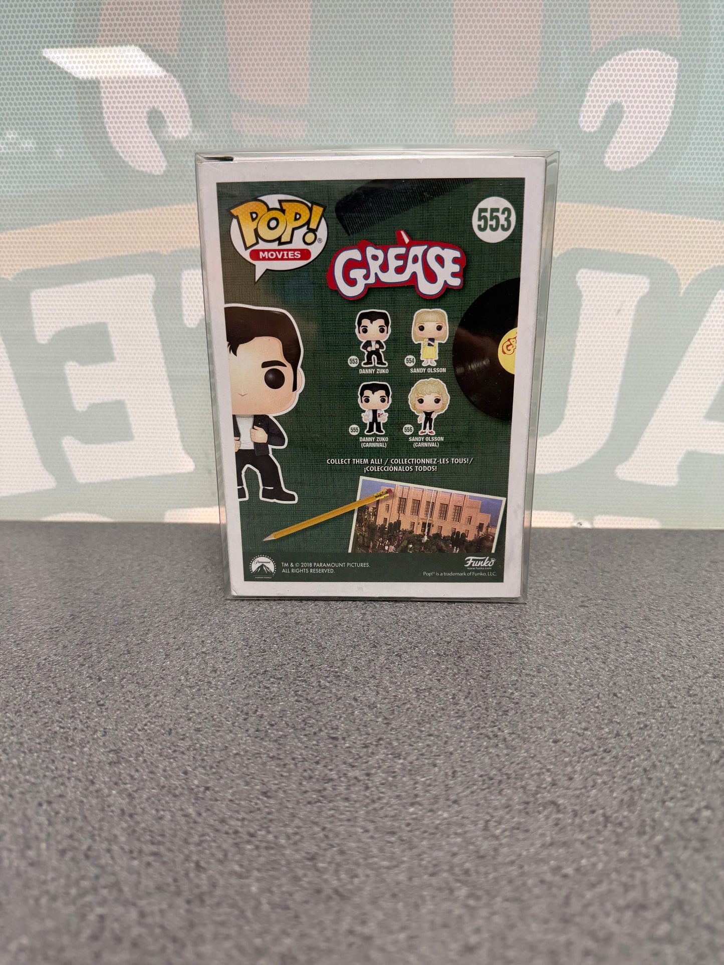 Danny Zuko #553 Funko Pop! Movies – Grease 40th Anniversary
