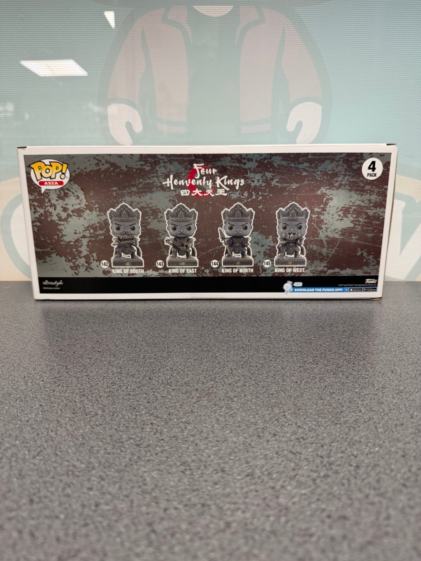 Four Heavenly Kings Funko Pop! Asia 4-Pack – MindStyle 15 Years Exclusive