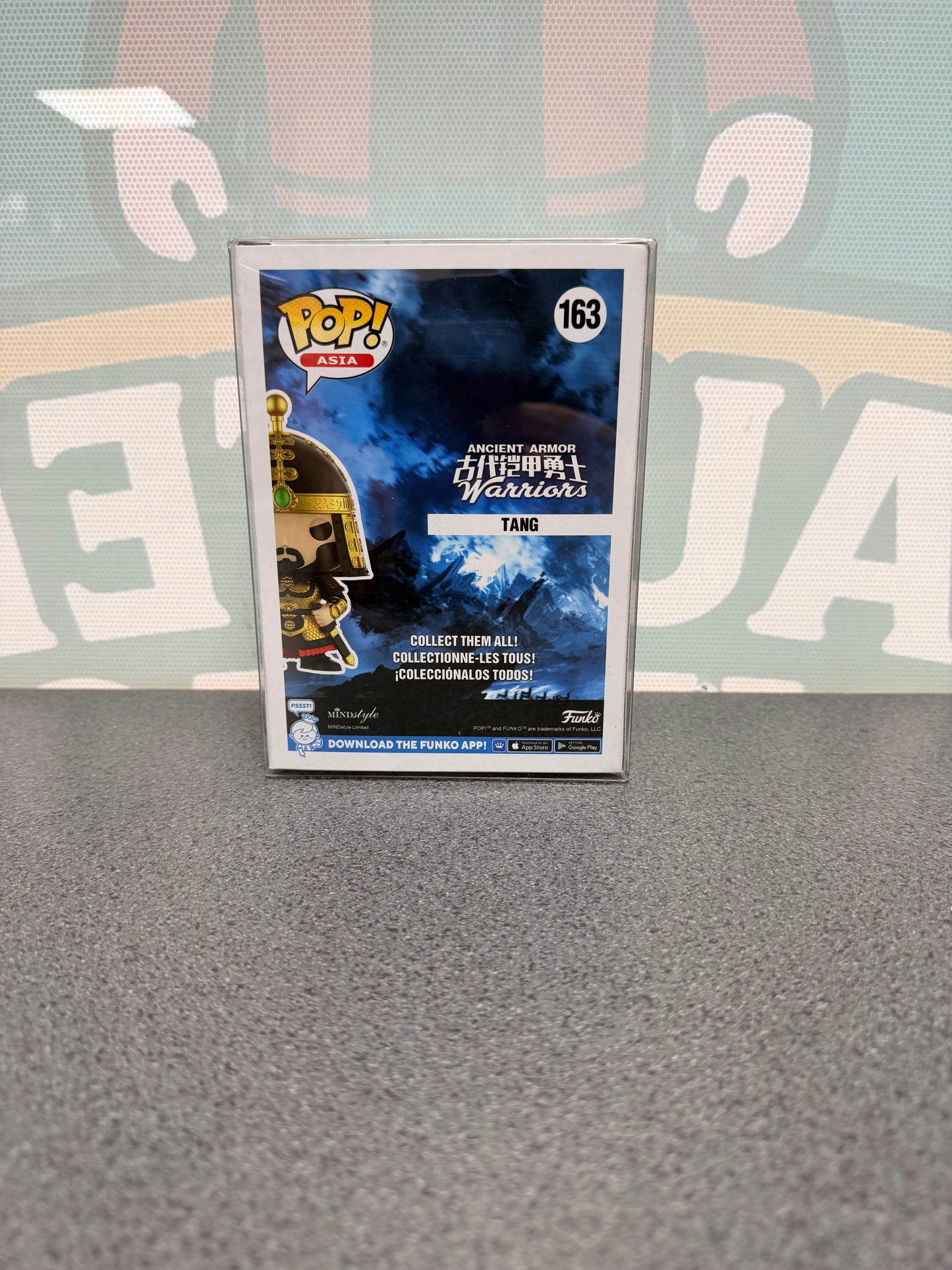 Tang #163 Funko Pop! Asia – Ancient Armor Warriors – 2022 Winter Convention