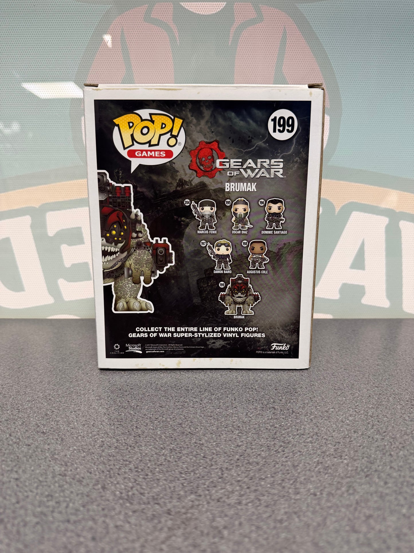 Brumak Funko Pop! Games #199 – back of box