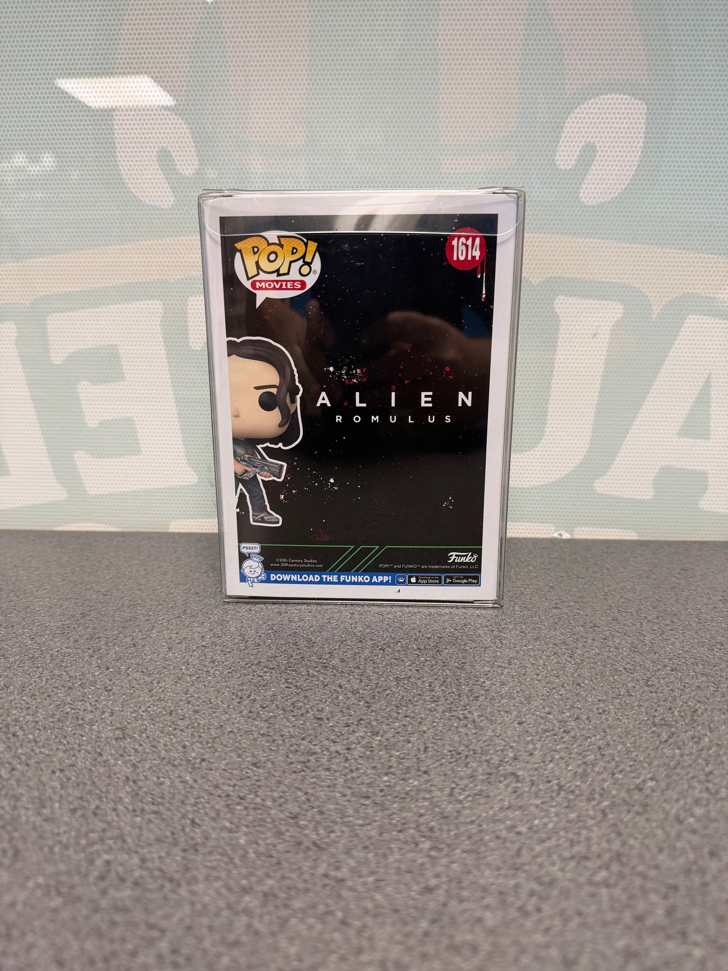 Rain Funko Pop! Movies #1614 – back of box