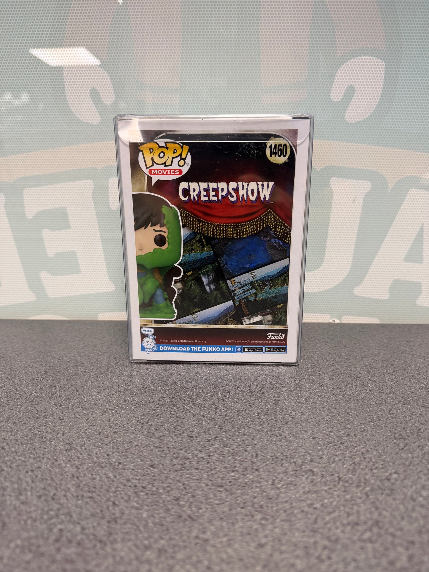 Jordy Verrill Funko Pop! Movies #1460 – back of box
