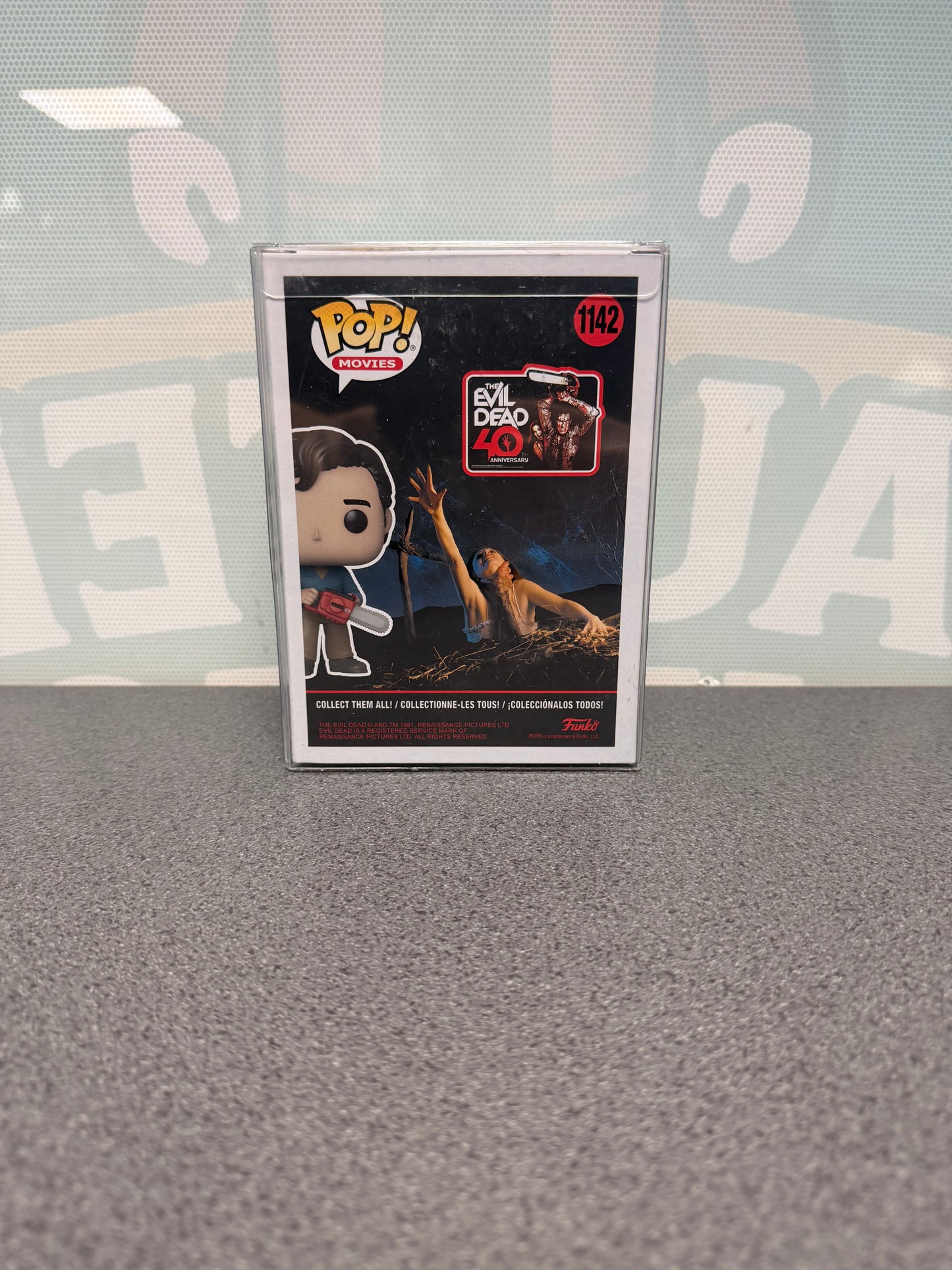 Ash Funko Pop! Movies #1142 – back of box