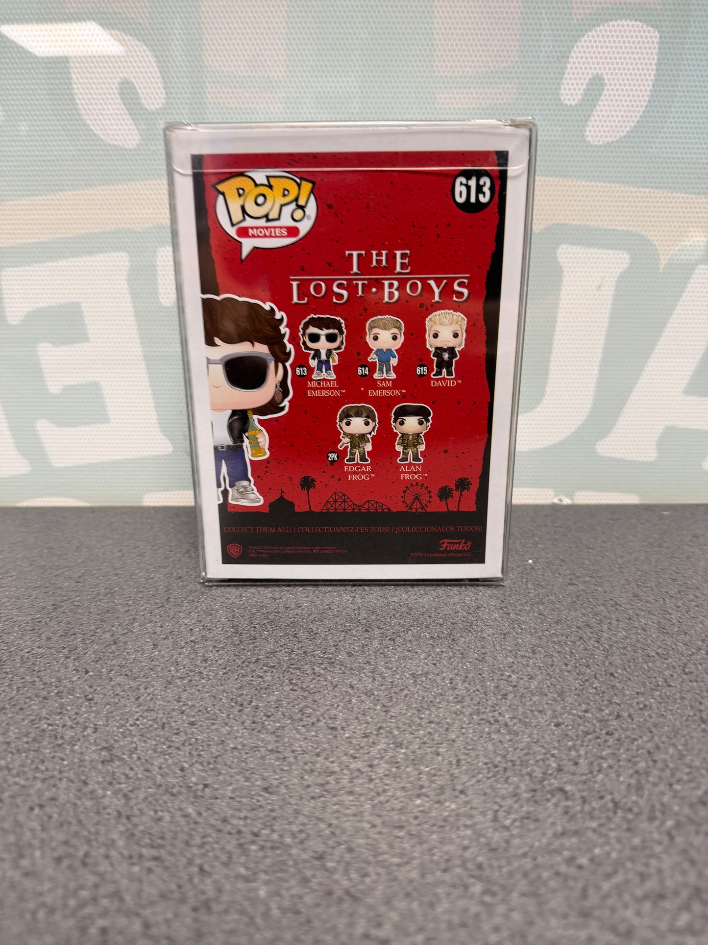 Michael Emerson Funko Pop! #613 – back of box
