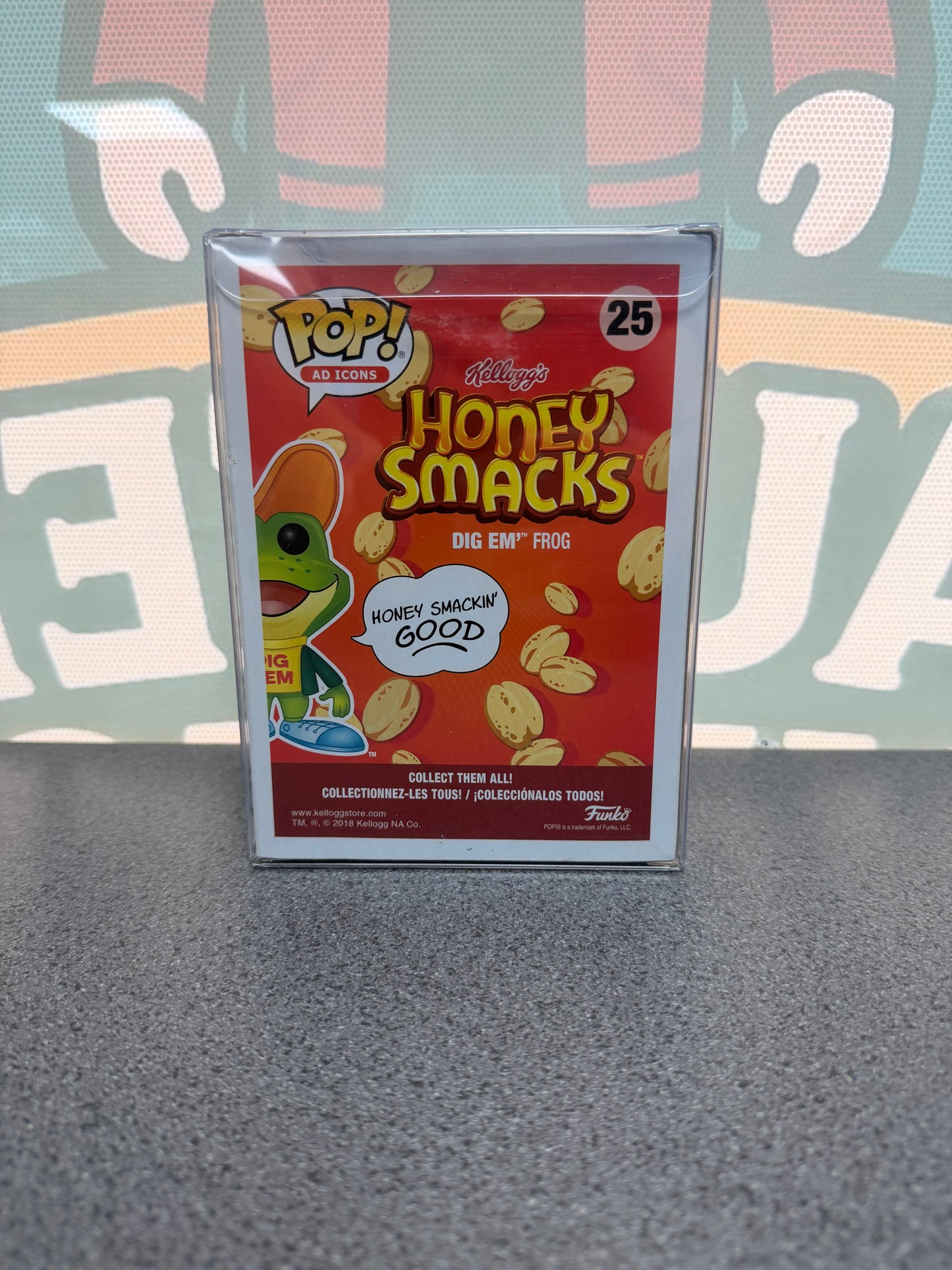 Dig 'Em Frog Funko Pop! #25 – Honey Smacks, Ad Icons