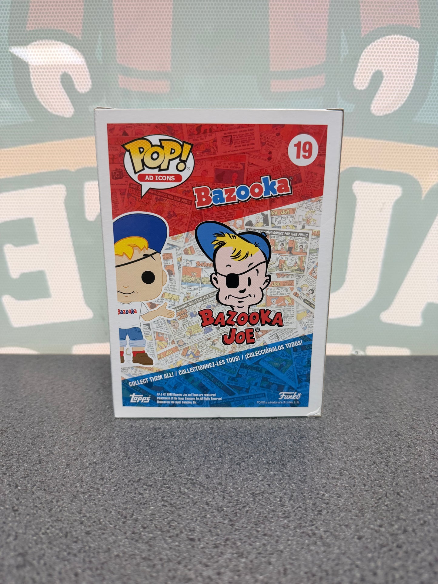 Bazooka Joe Funko Pop! #19 – Ad Icons