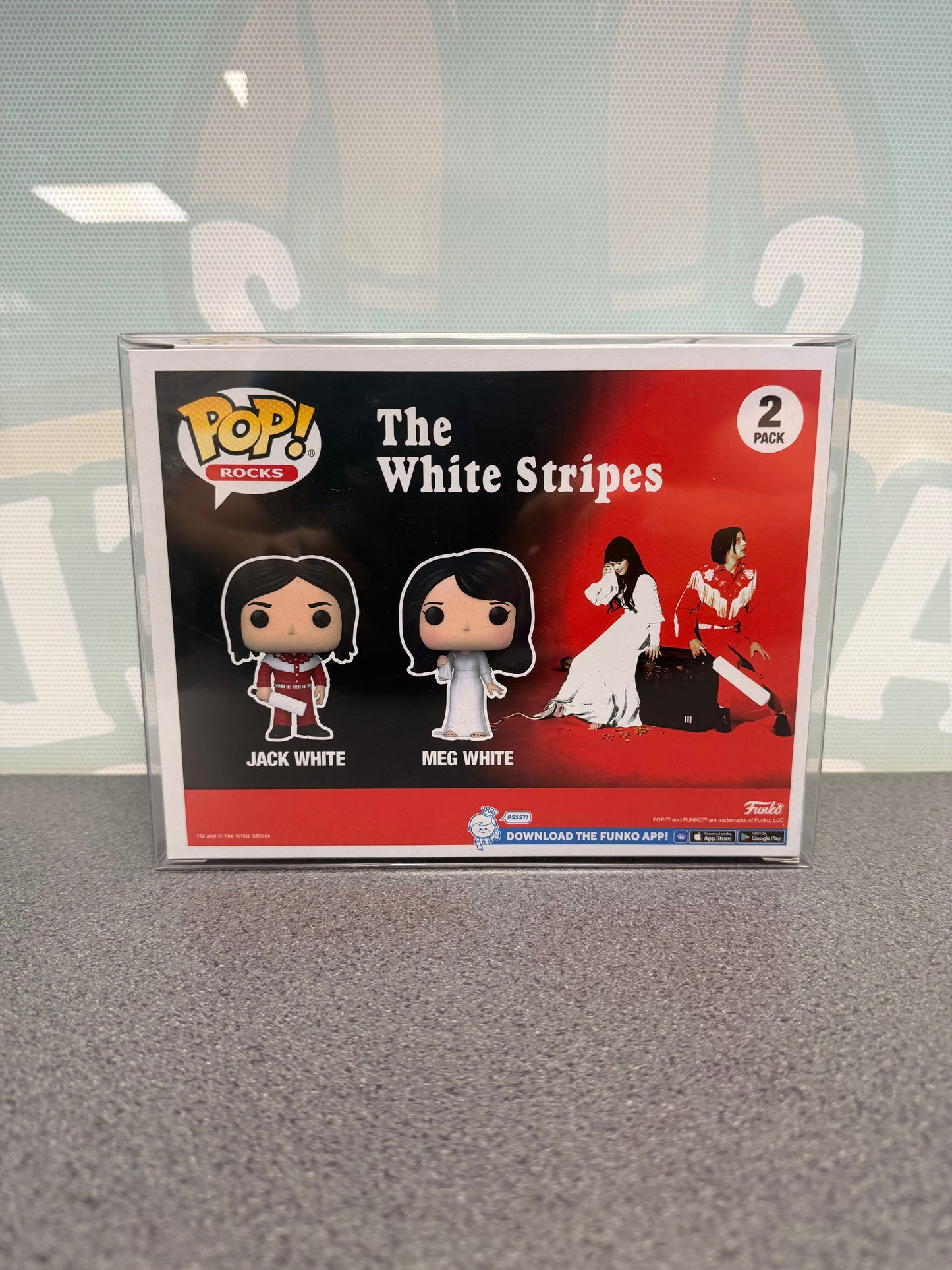 The White Stripes Funko Pop! 2-Pack – Pop! Rocks