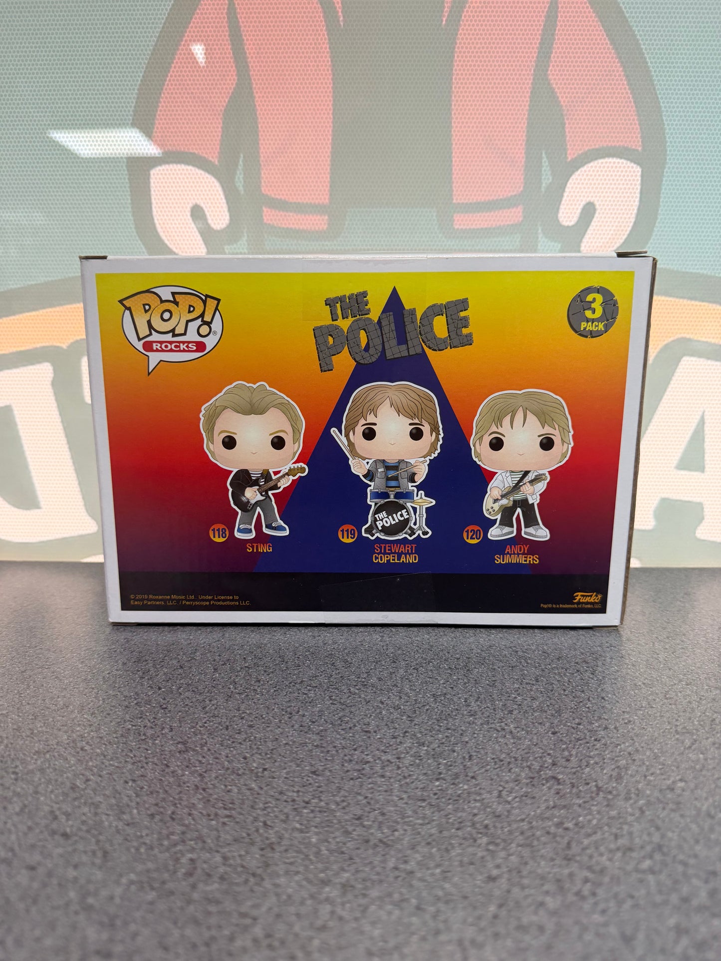 The Police Funko Pop! 3-Pack – Pop! Rocks