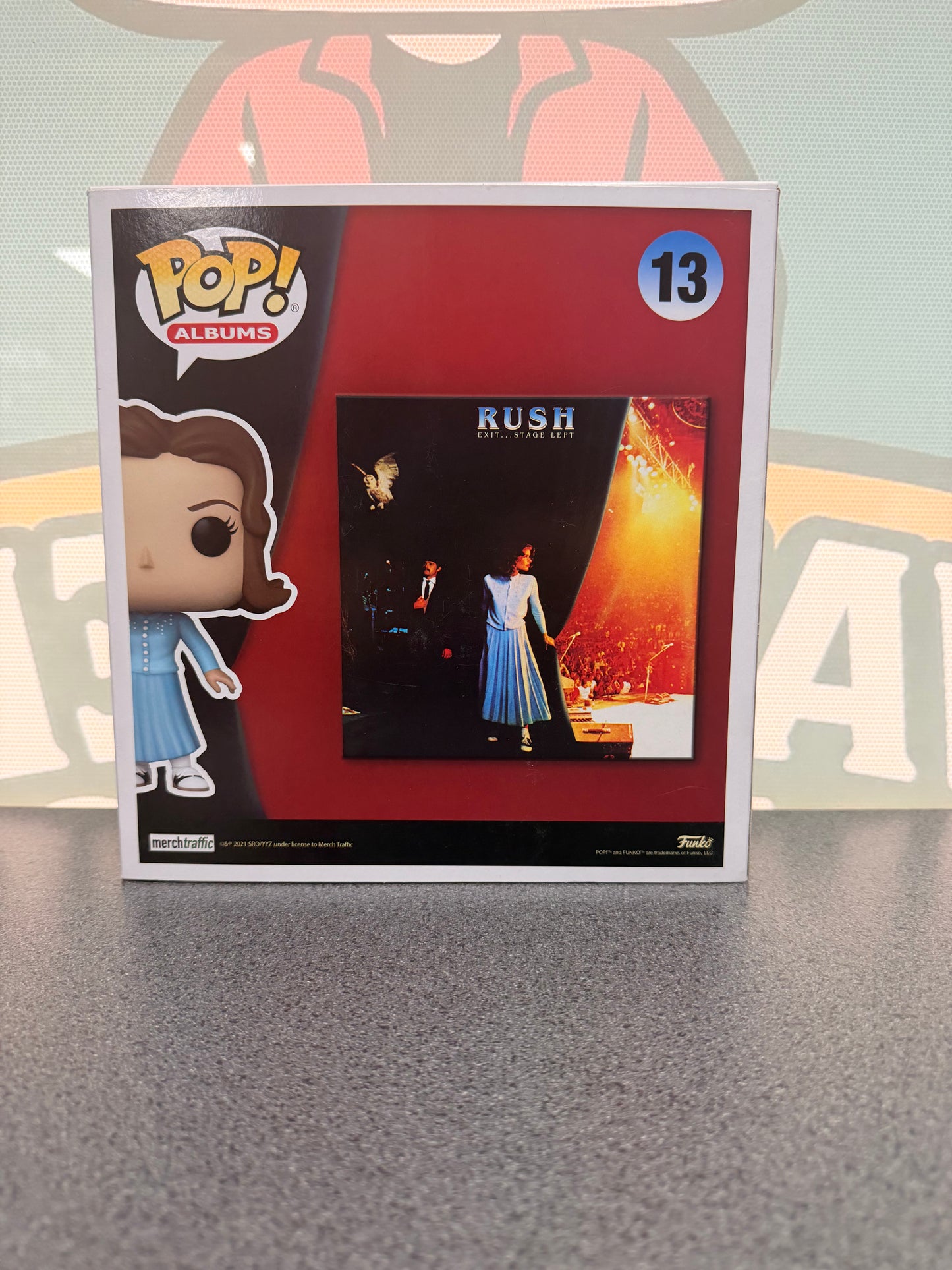 Rush – Exit... Stage Left Funko Pop! Albums #13