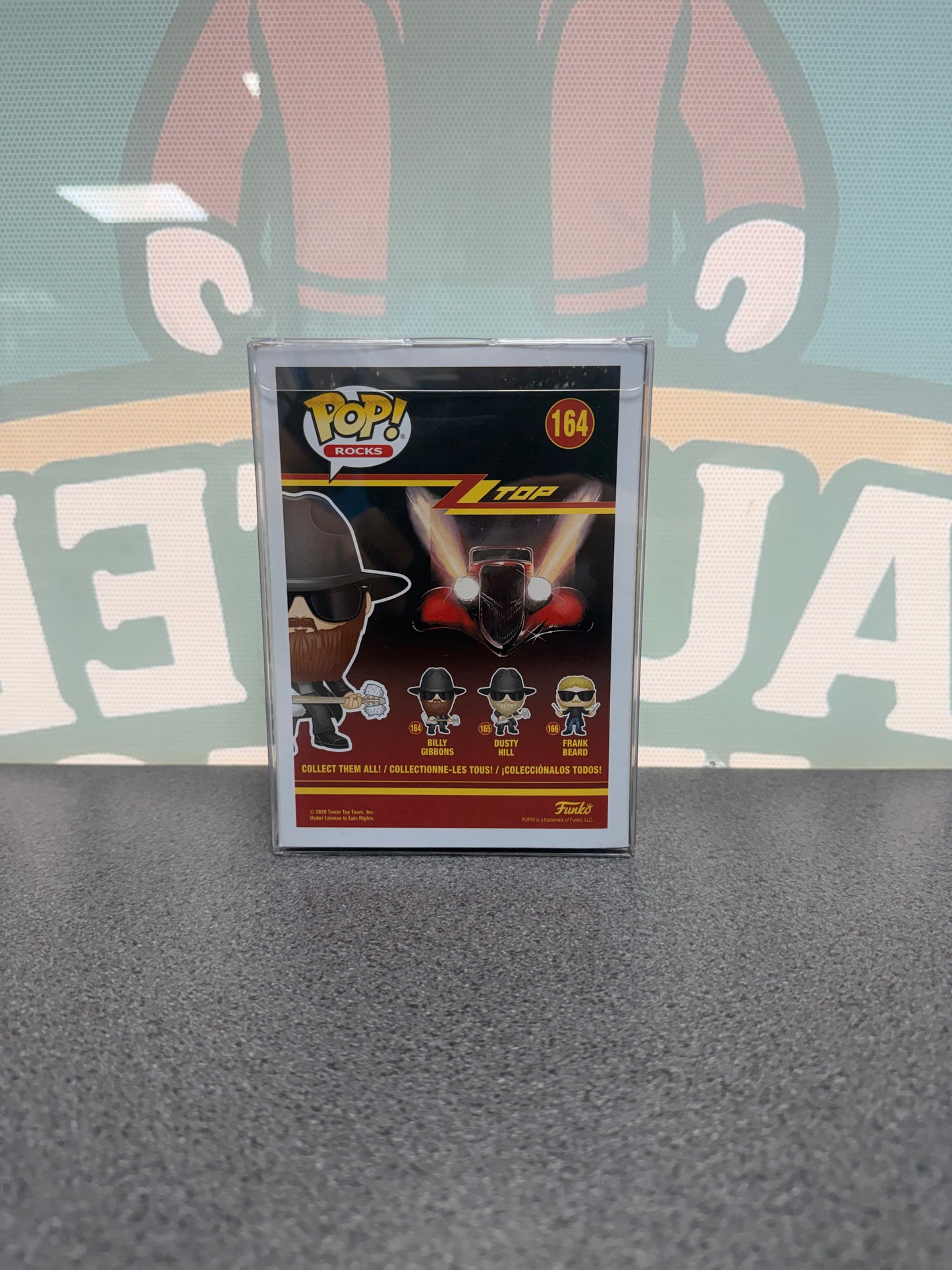 Billy Gibbons Funko Pop! #164 – ZZ Top, Flocked