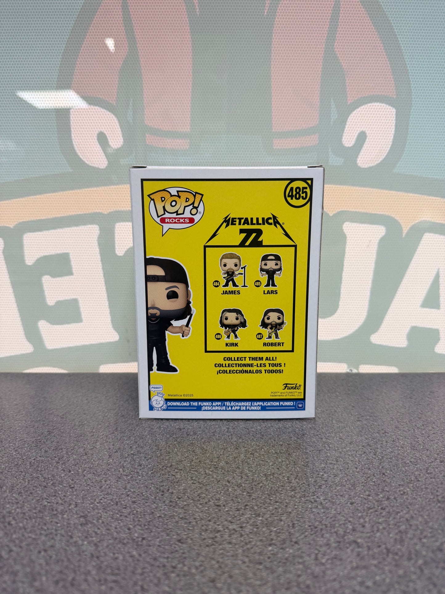 Lars Ulrich Funko Pop! #485 – Metallica, 72 Seasons