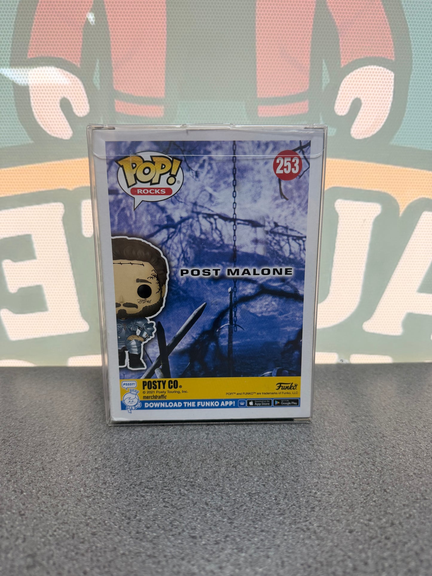 Post Malone Funko Pop! #253 – Pop! Rocks