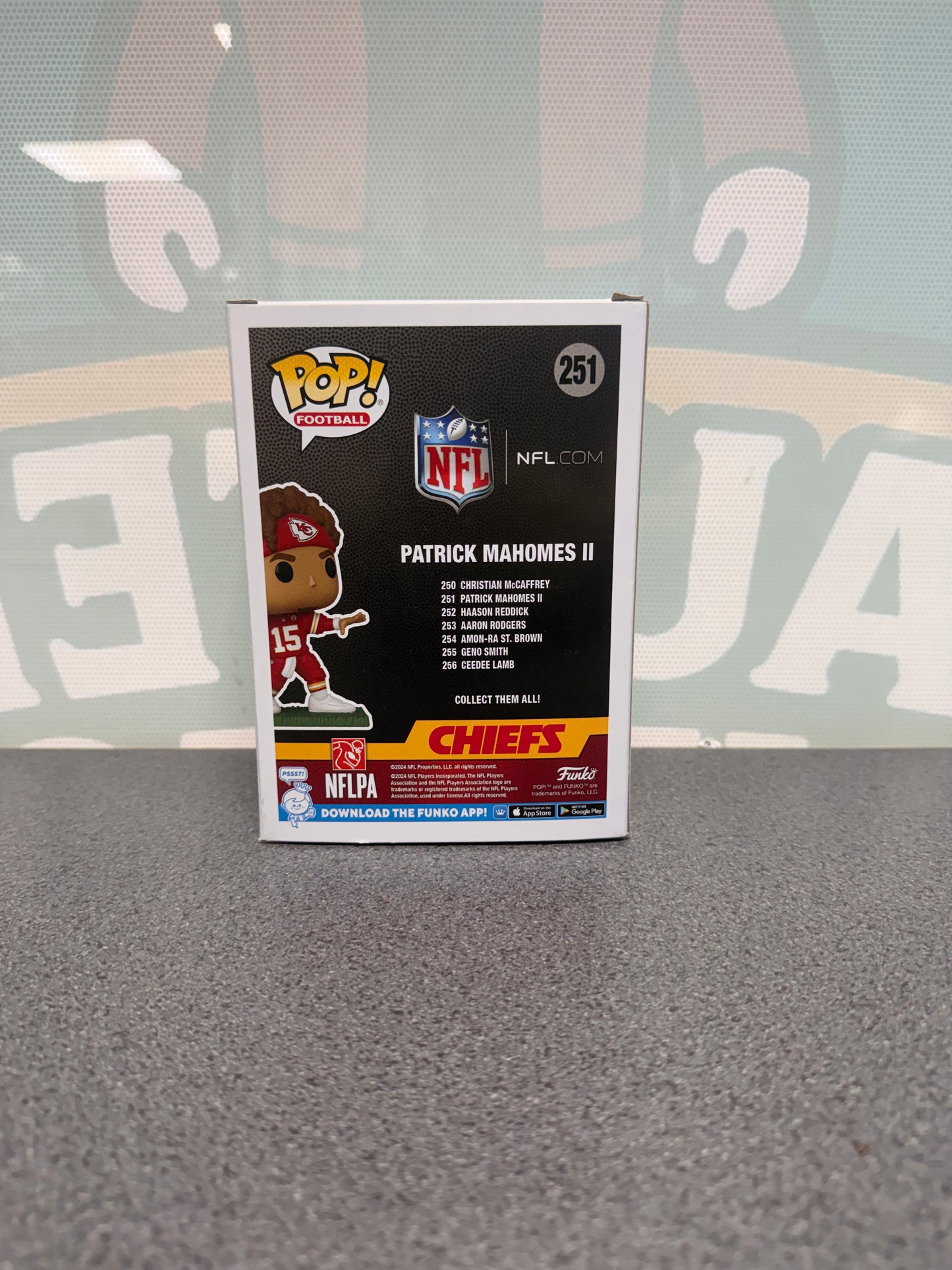 Patrick Mahomes Funko Pop! #251 – NFL