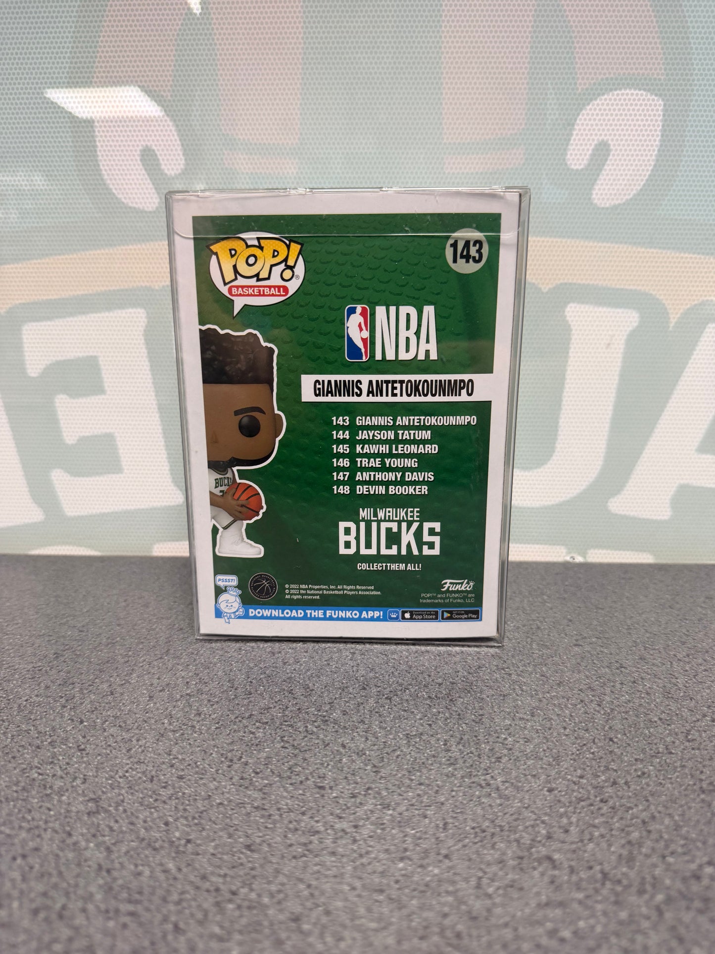 Giannis Antetokounmpo Funko Pop! #143 – NBA