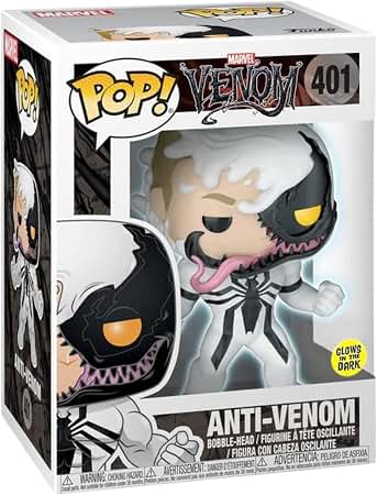 Funko Marvel Anti-Venom Eddie Brock Glow in the Dark Vinyl Figure #401 Exclusive