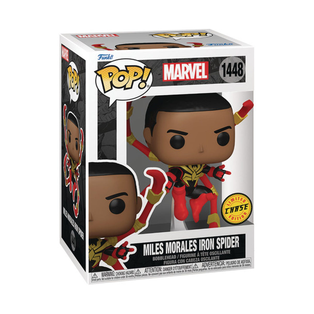 Miles Morales Iron Spider Funko Pop! #1448 – Marvel