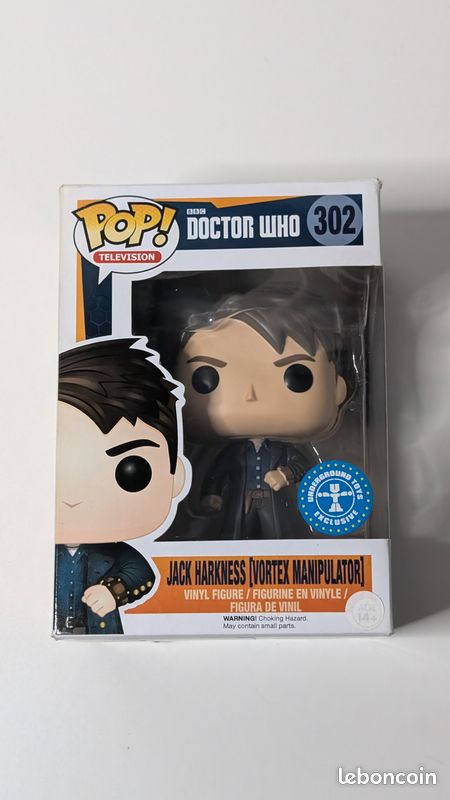 Funko Pop TV Doctor Who Jack Harkness Vortex Manipulator