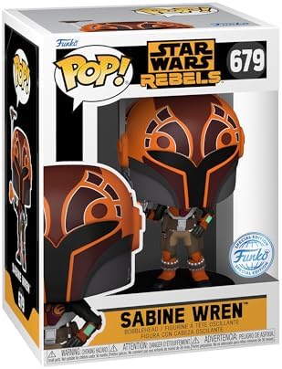 Star Wars Funko POP! Rebels #679 Sabine Wren Metallic
