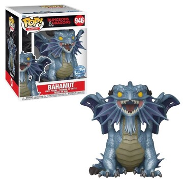 Dungeons & Dragons Bahamut Metallic Platinum Dragon 6-Inch Pop! Vinyl Figure