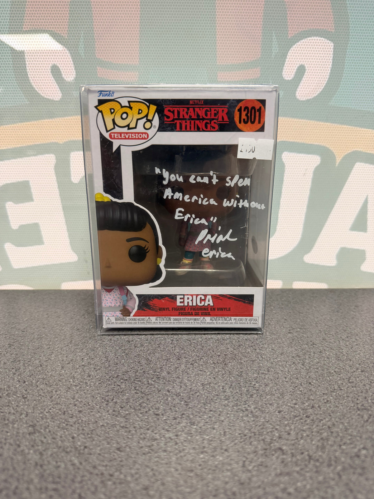 Priah Ferguson Signed Erica Funko Pop! #1301