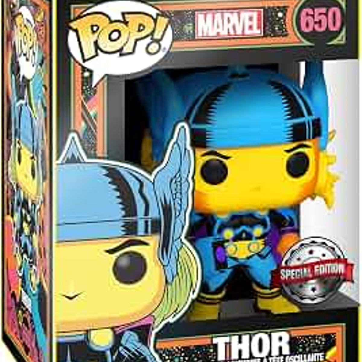 Thor Blacklight Funko Pop! #650 – Marvel