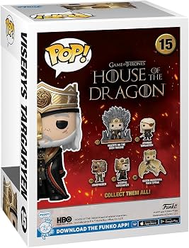 Funko POP! TV House of the Dragon Masked King Viserys Targaryen Vinyl Figure