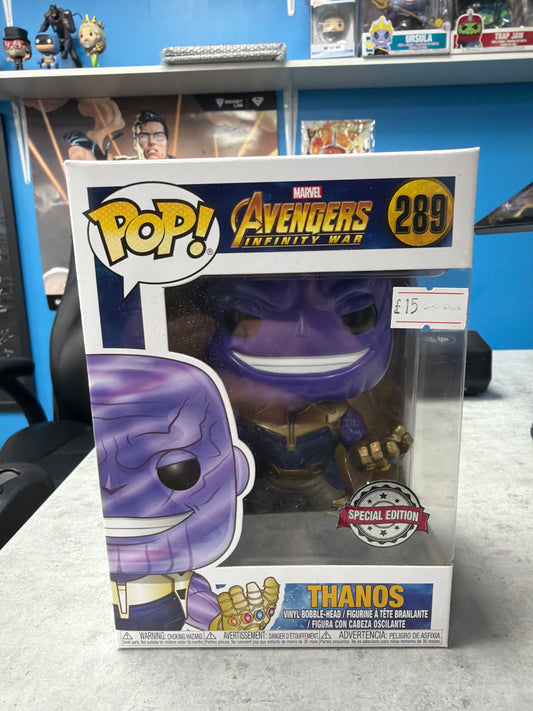 Thanos (Metallic) Funko Pop! – Avengers: Infinity War