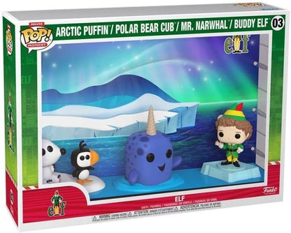 Elf Pop! Deluxe Moments Narwhal Scene