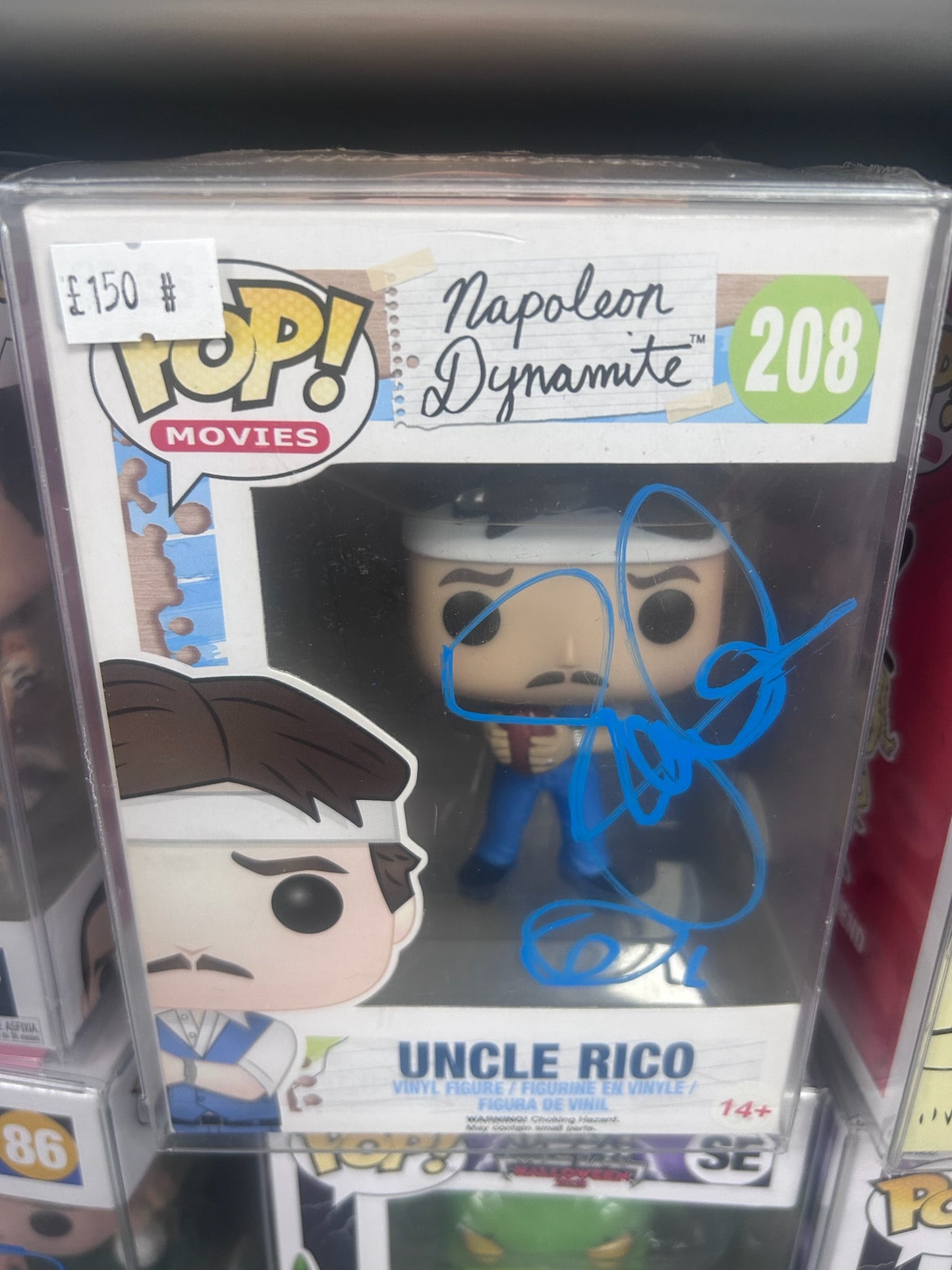 SIGNED UNCLE RICO FUNKO #208