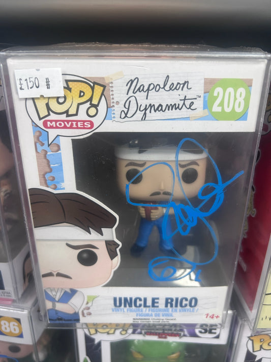 SIGNED UNCLE RICO FUNKO #208