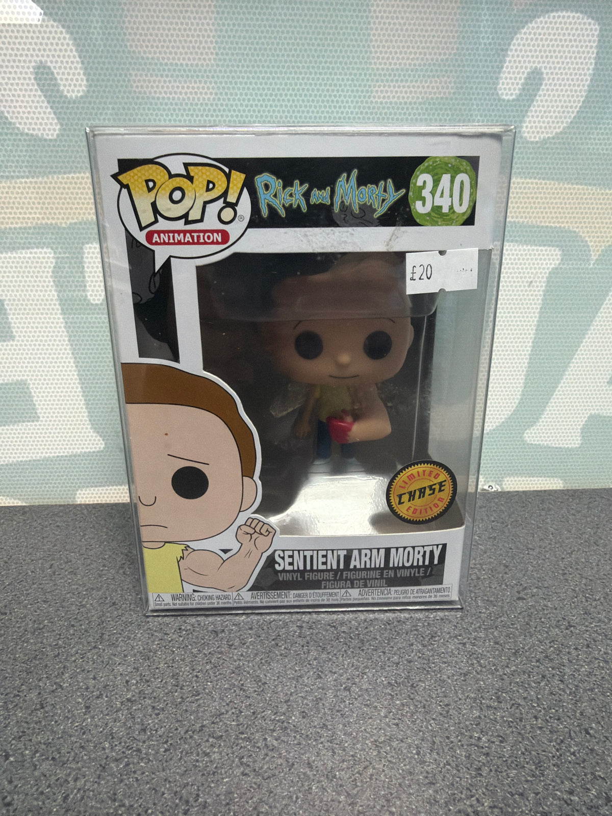 Sentient Arm Morty Funko Pop! #340 – Rick and Morty, Chase