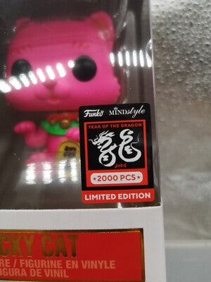 Lucky Cat #190 Pop! Asia – Pink – 2,000 Pieces – alternate product view