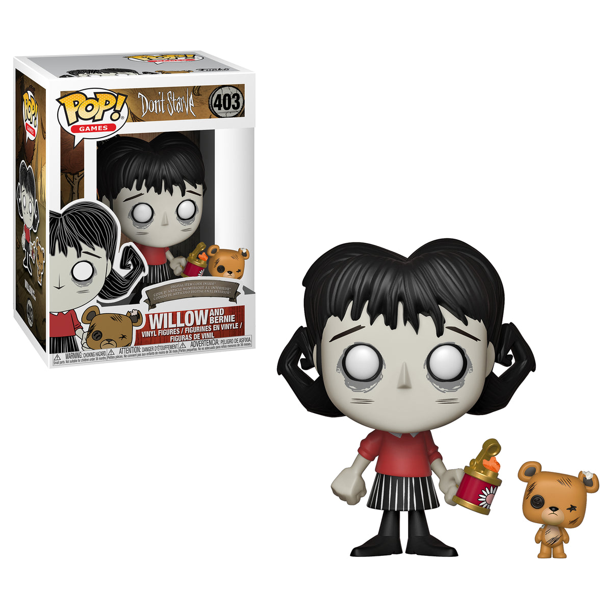 Funko POP! & Buddy Don’t Starve Willow w/ Bernie